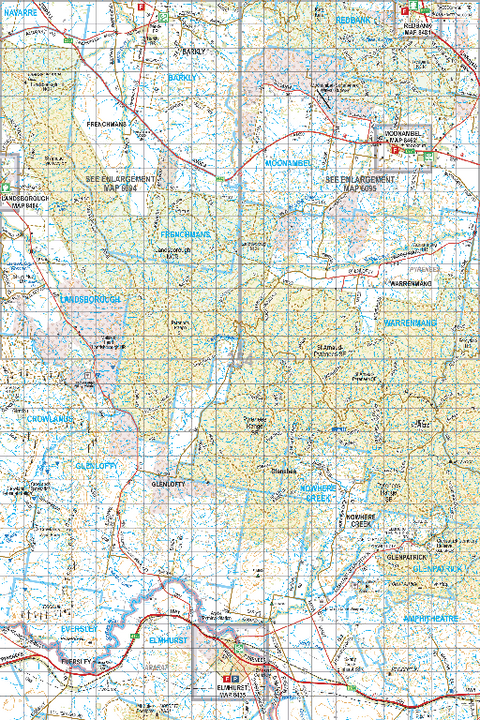 Map 354 - Spatial Vision's Vicmap Book (South West Edition 8, 2025 Update) - 100K Series Preview 1