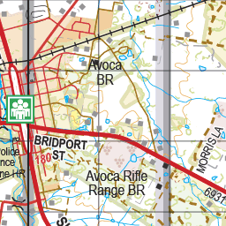 Map 355 - Spatial Vision's Vicmap Book (South West Edition 8, 2025 Update) - 100K Series Preview 3