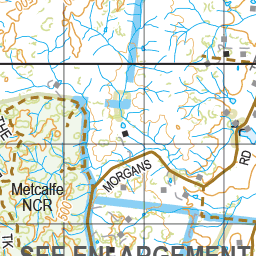 Map 360 - Spatial Vision's Vicmap Book (North East Edition 8, 2025) - 100K Series Preview 3