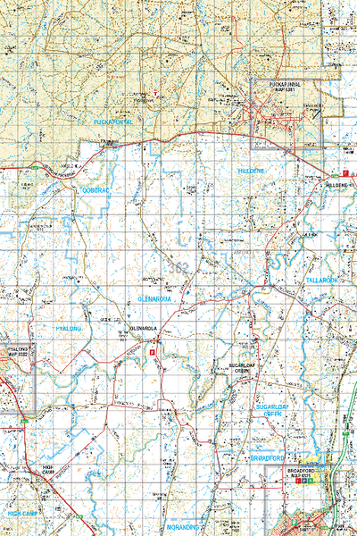 Map 362 - Spatial Vision's Vicmap Book (North East Edition 8, 2025) - 100K Series Preview 1