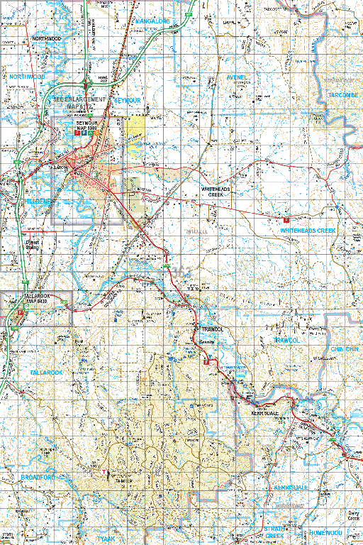 Map 363 - Spatial Vision's Vicmap Book (North East Edition 8, 2025 ...
