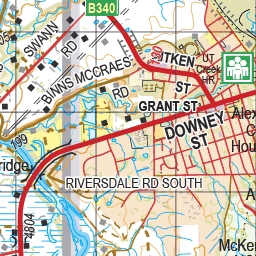 Map 365 - Spatial Vision's Vicmap Book (North East Edition 8, 2025) - 100K Series Preview 3