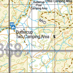 Map 368 - Spatial Vision's Vicmap Book (North East Edition 8, 2025) - 100K Series Preview 2
