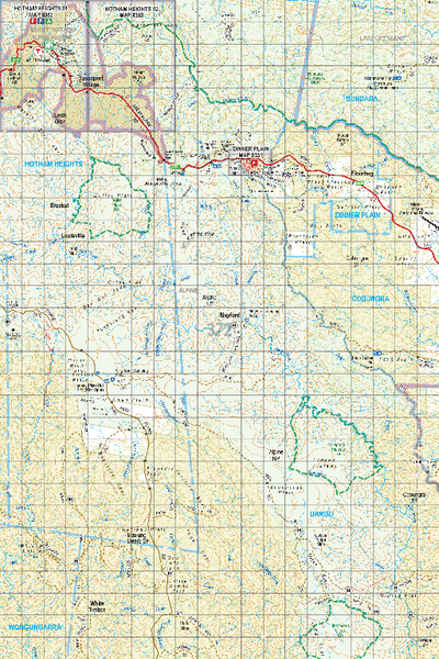 Map 372 - Spatial Vision's Vicmap Book (North East Edition 8, 2025) - 100K Series Preview 1