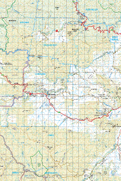 Map 373 - Spatial Vision's Vicmap Book (North East Edition 8, 2025) - 100K Series Preview 1