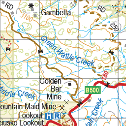 Map 373 - Spatial Vision's Vicmap Book (North East Edition 8, 2025) - 100K Series Preview 3