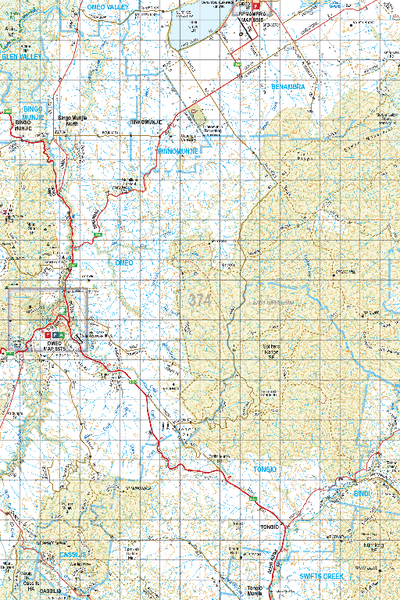 Map 374 - Spatial Vision's Vicmap Book (South East Edition 8, 2025) - 100K Series Preview 1
