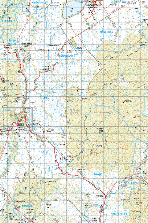 Map 374 - Spatial Vision's Vicmap Book (South East Edition 8, 2025) - 100K Series Preview 1