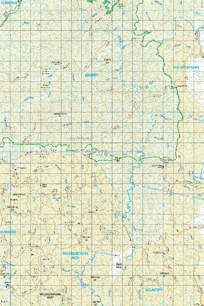 Map 376 - Spatial Vision's Vicmap Book (South East Edition 8, 2025) - 100K Series Preview 1