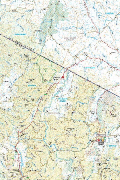Map 379 - Spatial Vision's Vicmap Book (South East Edition 8, 2025) - 100K Series Preview 1