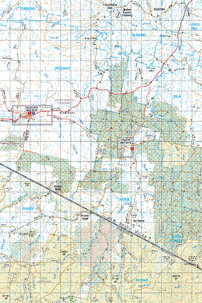 Map 380 - Spatial Vision's Vicmap Book (South East Edition 8, 2025) - 100K Series Preview 1