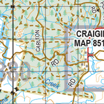 Map 380 - Spatial Vision's Vicmap Book (South East Edition 8, 2025) - 100K Series Preview 2