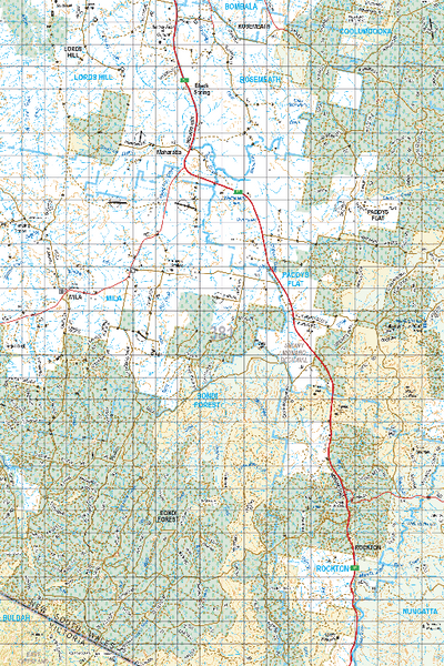 Map 381 - Spatial Vision's Vicmap Book (South East Edition 8, 2025) - 100K Series Preview 1
