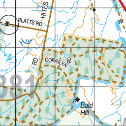 Map 381 - Spatial Vision's Vicmap Book (South East Edition 8, 2025) - 100K Series Preview 2