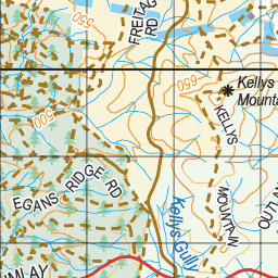 Map 381 - Spatial Vision's Vicmap Book (South East Edition 8, 2025) - 100K Series Preview 3