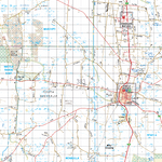 Map 383 - Spatial Vision's Vicmap Book (South West Edition 8, 2025 Update) - 100K Series Preview 1