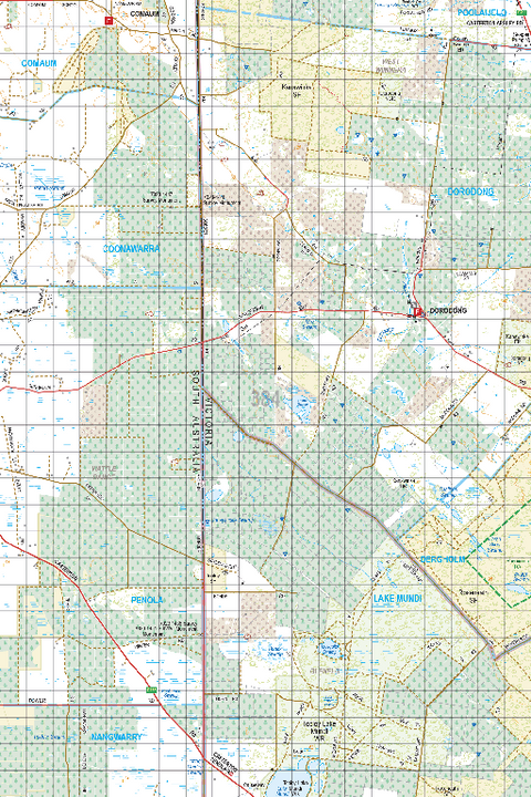 Map 384 - Spatial Vision's Vicmap Book (South West Edition 8, 2025 Update) - 100K Series Preview 1