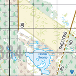 Map 384 - Spatial Vision's Vicmap Book (South West Edition 8, 2025 Update) - 100K Series Preview 2
