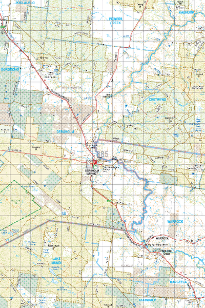 Map 385 - Spatial Vision's Vicmap Book (South West Edition 8, 2025 Update) - 100K Series Preview 1