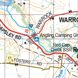 Map 385 - Spatial Vision's Vicmap Book (South West Edition 8, 2025 Update) - 100K Series Preview 3