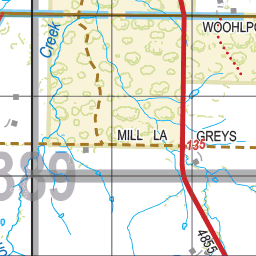 Map 389 - Spatial Vision's Vicmap Book (South West Edition 8, 2025 Update) - 100K Series Preview 2
