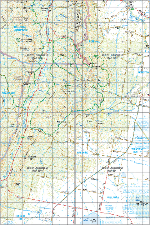Map 391 - Spatial Vision's Vicmap Book (South West Edition 8, 2025 Update) - 100K Series Preview 1