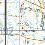 Map 392 - Spatial Vision's Vicmap Book (South West Edition 8, 2025 Update) - 100K Series Preview 2