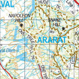 Map 392 - Spatial Vision's Vicmap Book (South West Edition 8, 2025 Update) - 100K Series Preview 3