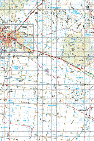 Map 393 - Spatial Vision's Vicmap Book (South West Edition 8, 2025 Update) - 100K Series Preview 1