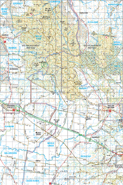 Map 394 - Spatial Vision's Vicmap Book (South West Edition 8, 2025 Update) - 100K Series Preview 1