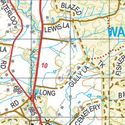 Map 395 - Spatial Vision's Vicmap Book (South West Edition 8, 2025 Update) - 100K Series Preview 3