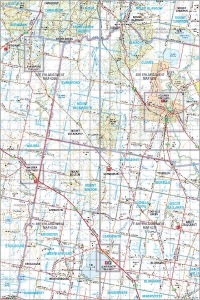 Map 396 - Spatial Vision's Vicmap Book (South West Edition 8, 2025 Update) - 100K Series Preview 1