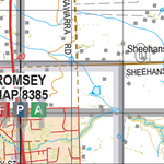 Map 401 - Spatial Vision's Vicmap Book (North East Edition 8, 2025) - 100K Series Preview 2