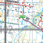 Map 402 - Spatial Vision's Vicmap Book (North East Edition 8, 2025) - 100K Series Preview 2