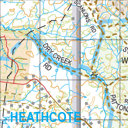 Map 402 - Spatial Vision's Vicmap Book (North East Edition 8, 2025) - 100K Series Preview 3