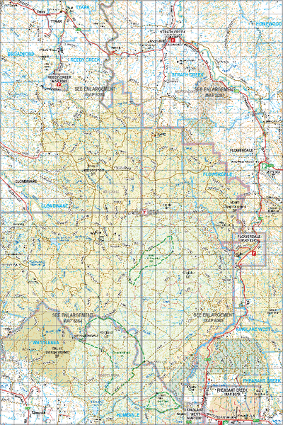 Map 403 - Spatial Vision's Vicmap Book (North East Edition 8, 2025) - 100K Series Preview 1