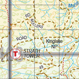 Map 403 - Spatial Vision's Vicmap Book (North East Edition 8, 2025) - 100K Series Preview 2