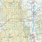 Map 405 - Spatial Vision's Vicmap Book (North East Edition 8, 2025) - 100K Series Preview 1