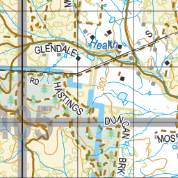 Map 405 - Spatial Vision's Vicmap Book (North East Edition 8, 2025) - 100K Series Preview 2