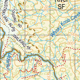 Map 408 - Spatial Vision's Vicmap Book (North East Edition 8, 2025) - 100K Series Preview 3