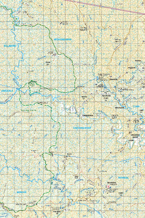 Map 411 - Spatial Vision's Vicmap Book (South East Edition 8, 2025) - 100K Series Preview 1