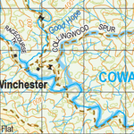 Map 411 - Spatial Vision's Vicmap Book (South East Edition 8, 2025) - 100K Series Preview 3