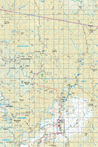 Map 412 - Spatial Vision's Vicmap Book (North East Edition 8, 2025) - 100K Series Preview 1