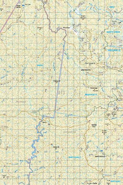 Map 413 - Spatial Vision's Vicmap Book (North East Edition 8, 2025) - 100K Series Preview 1