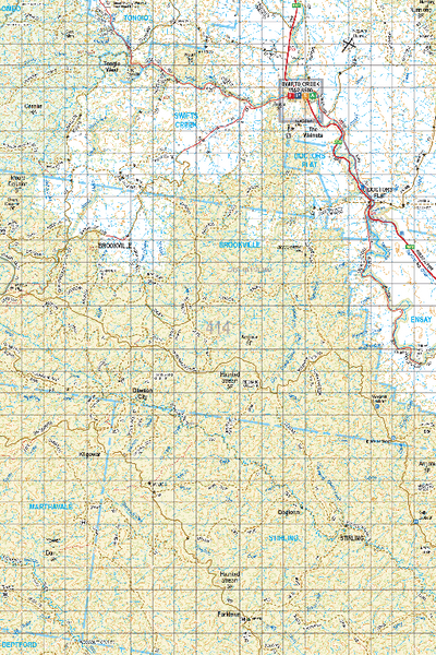 Map 414 - Spatial Vision's Vicmap Book (South East Edition 8, 2025) - 100K Series Preview 1