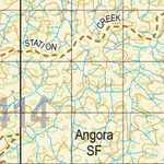 Map 414 - Spatial Vision's Vicmap Book (South East Edition 8, 2025) - 100K Series Preview 2
