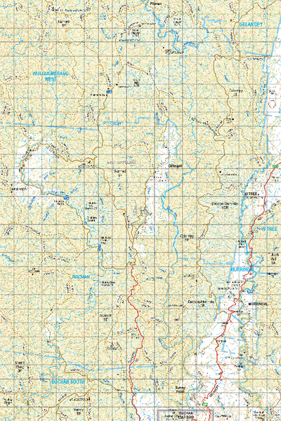 Map 416 - Spatial Vision's Vicmap Book (South East Edition 8, 2025) - 100K Series Preview 1