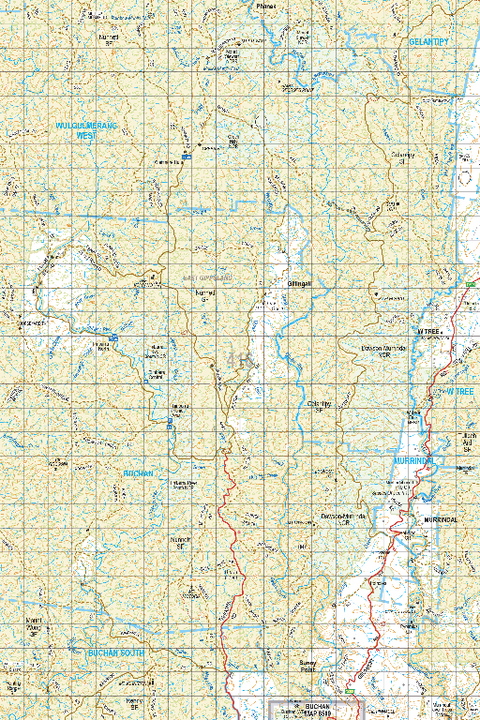 Map 416 - Spatial Vision's Vicmap Book (South East Edition 8, 2025) - 100K Series Preview 1