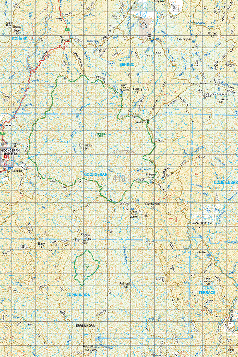Map 419 - Spatial Vision's Vicmap Book (South East Edition 8, 2025) - 100K Series Preview 1