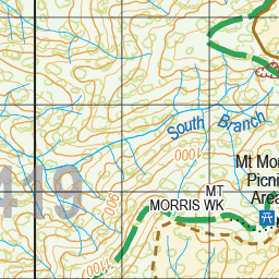 Map 419 - Spatial Vision's Vicmap Book (South East Edition 8, 2025) - 100K Series Preview 2